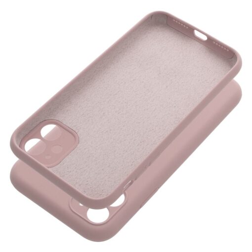 SILICONE 2mm Handyhülle für IPHONE 11 puderrosa – Bild 4