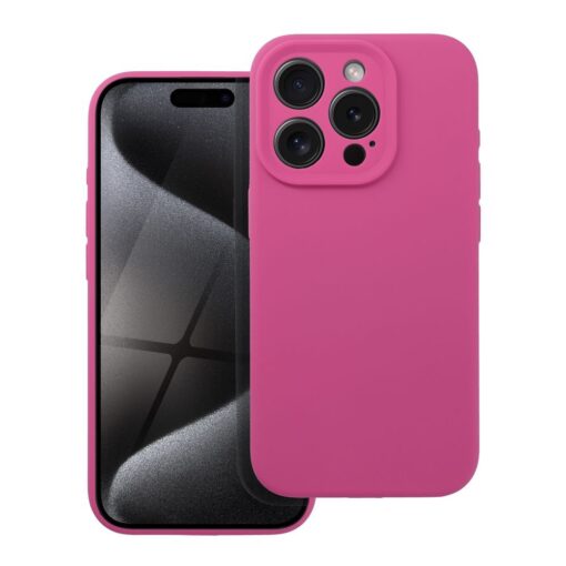 Case SILICONE 2mm for IPHONE 16 pink – Bild 3
