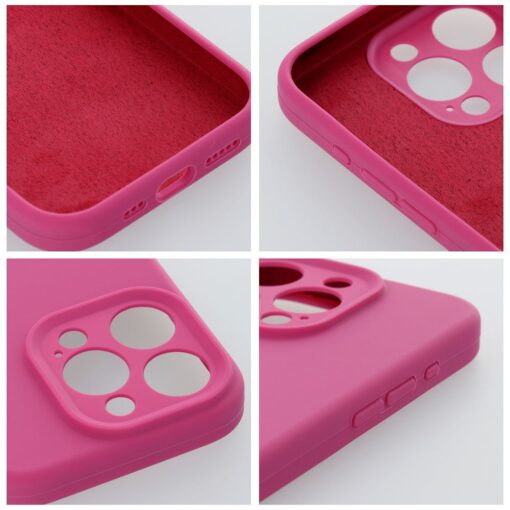 Case SILICONE 2mm for IPHONE 16 Plus pink – Bild 5