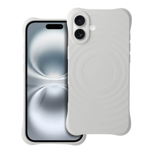 Silikon Zephyr Mag Abdeckung kompatibel mit MagSafe für IPHONE 16 PLUS weiß