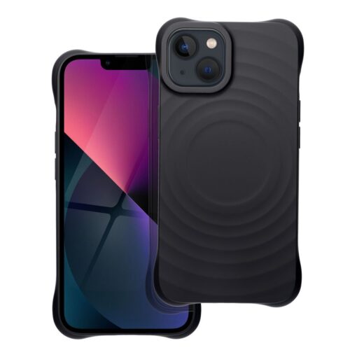 Silikon Zephyr Mag Cover kompatibel mit MagSafe für IPHONE 13 schwarz