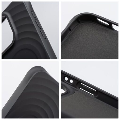 Silikon Zephyr Mag Cover kompatibel mit MagSafe für IPHONE 15 PLUS schwarz – Bild 7