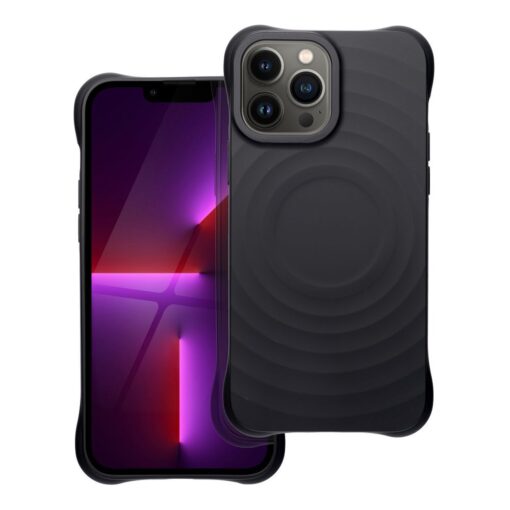 Silikon Zephyr Mag Cover kompatibel mit MagSafe für IPHONE 13 PRO MAX schwarz