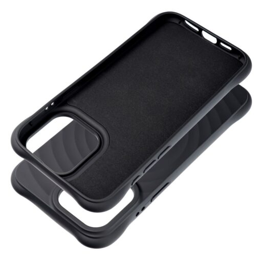 Silikon Zephyr Mag Cover kompatibel mit MagSafe für IPHONE 13 PRO MAX schwarz – Bild 3