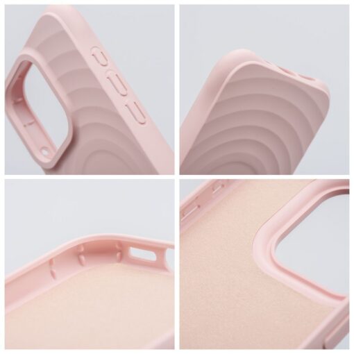 Silikon Zephyr Mag Abdeckung kompatibel mit MagSafe für IPHONE 15 PRO rosa – Bild 7