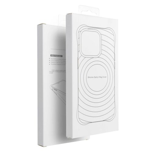 Silikon Zephyr Mag Abdeckung kompatibel mit MagSafe für IPHONE 15 PRO rosa – Bild 9
