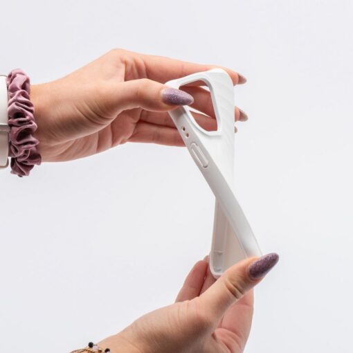 Silikon Zephyr Mag Abdeckung kompatibel mit MagSafe für IPHONE 14 weiß – Bild 8