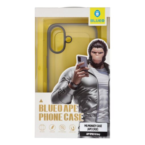 BLUEO APE Phone Case - Apple iPhone 16 grau