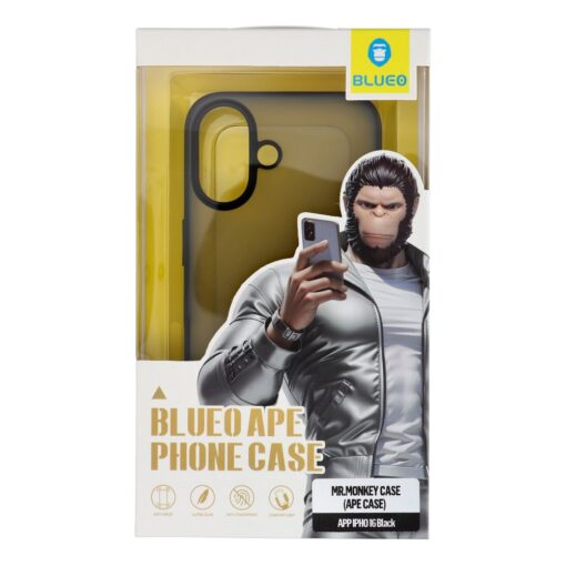 BLUEO APE Phone Case - Apple iPhone 16 schwarz