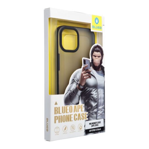 BLUEO APE Phone Case - Apple iPhone 15 schwarz – Bild 3