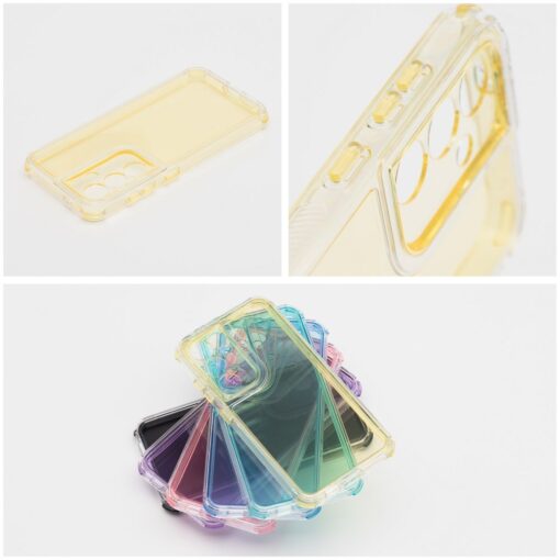 MATRIX CLEAR Handyhülle für SAMSUNG S21 FE gelb – Bild 6
