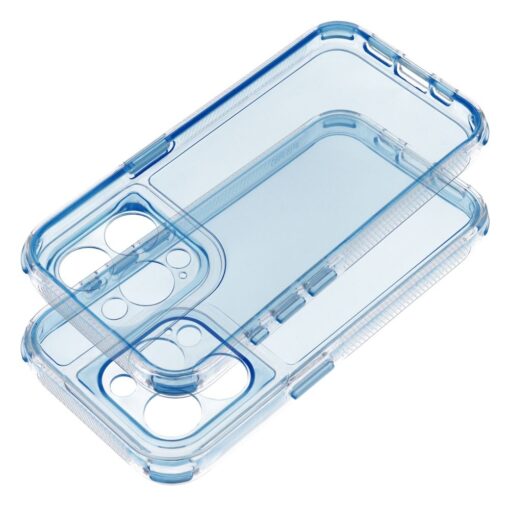 MATRIX CLEAR Handyhülle für IPHONE 13 Pro blau