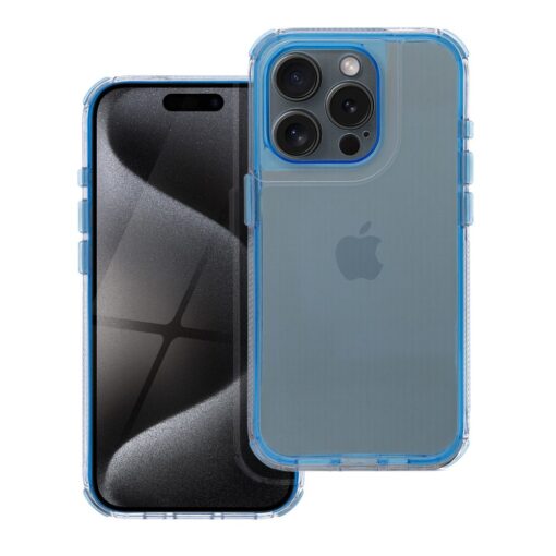 Handyhülle MATRIX CLEAR für IPHONE 16 PLUS blau – Bild 8