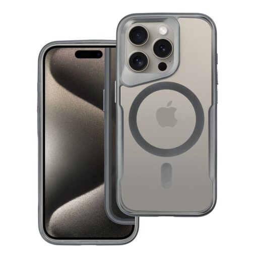 ERGOFIT NEWZONE Handyhülle kompatibel mit MagSafe für IPHONE 14 grau