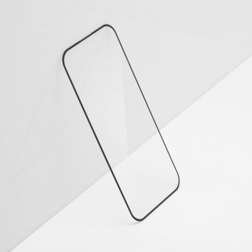 Forcell Ultra Clear Gehärtetes Glas - für Iphone 13 Pro Max / 14 Plus schwarz – Bild 9