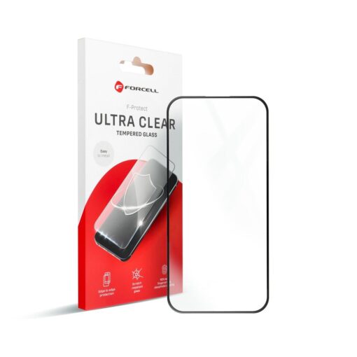 Forcell Ultra Clear Gehärtetes Glas - für Samsung Galaxy A14 4G / A14 5G schwarz – Bild 3