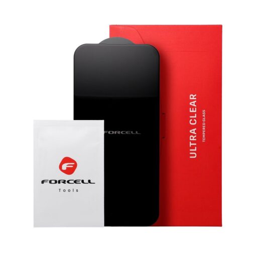 Forcell Ultra Clear Gehärtetes Glas - für Xiaomi Redmi 12 / Redmi 13 schwarz – Bild 10