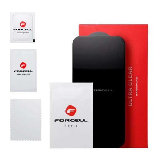 Forcell Ultra Clear Gehärtetes Glas - für Xiaomi Redmi Note 13 5G / Redmi Note 13 Pro 5G schwarz – Bild 8