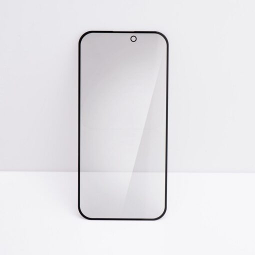 Forcell Gehärtetes Glas - für Iphone 15 Pro Max schwarz – Bild 9