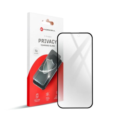Forcell Gehärtetes Glas - für Iphone 12 Pro Max schwarz – Bild 3