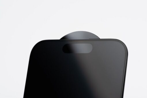 Forcell Matt gehärtetes Glas - für Iphone 15 Pro schwarz – Bild 6