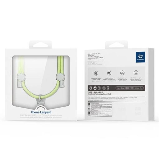 DUX DUCIS Plaz - cross-body phone strap - green/yellow – Bild 14