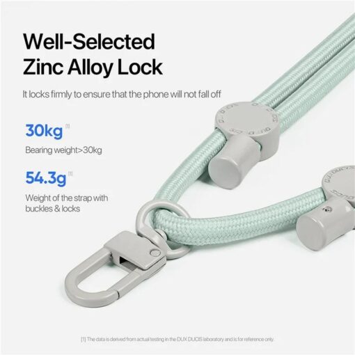 DUX DUCIS Plaz - cross-body phone strap - light green – Bild 10