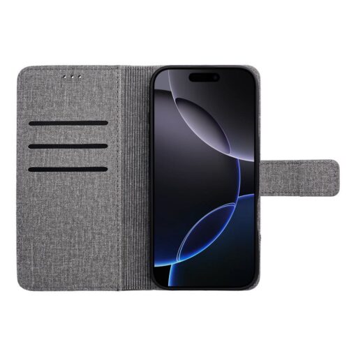 GOMMA Book for IPHONE 16 gray – Bild 4