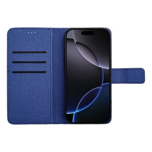 GOMMA Book for IPHONE 16 Pro Max blue – Bild 4