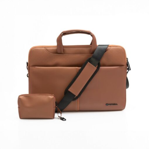 FORCELL F-PROTECT URBAN STYLE Tasche für Laptop 15.6" braun