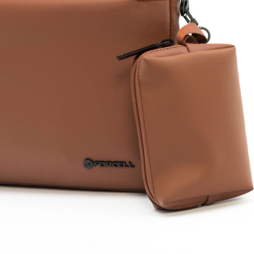 FORCELL F-PROTECT URBAN STYLE Tasche für Laptop 15.6" braun – Bild 8