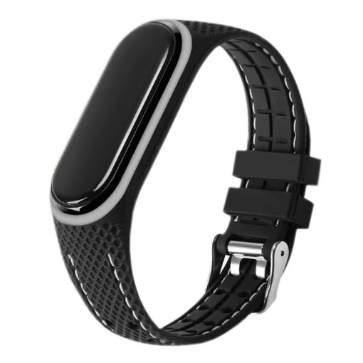 LIFESTYLE Elastomer-Armband für XIAOMI Mi Band 7 schwarz (03)
