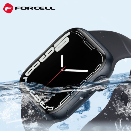 FORCELL F-DESIGN FA01 Armband für APPLE Watch 38 / 40 / 41 mm schwarz – Bild 3