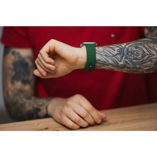 FORCELL F-DESIGN FA01 Armband für APPLE Watch 38 / 40 / 41 mm schwarz – Bild 7