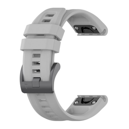 Armband / Band für Garmin FENIX 3 / 3HR / 5X / 6X / 6X PRO / 7X / 7X PRO smartwatch grau (12)