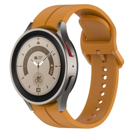 Armband / Armbänder für SAMSUNG WATCH 4 / 5 smartwatch gelb (9) – Bild 5