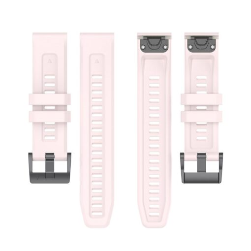 Armband / Armbinde für Garmin Smartwatch FENIX 3 / 3HR / 5X / 6X / 6X PRO / 7X / 7X PRO rosa (3) – Bild 4