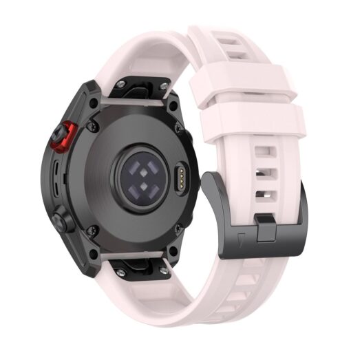 Armband / Armbinde für Garmin Smartwatch FENIX 3 / 3HR / 5X / 6X / 6X PRO / 7X / 7X PRO rosa (3) – Bild 6