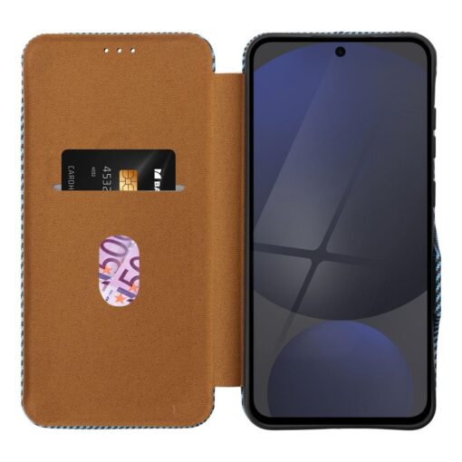 FOLIO Side Magnet book case compatible with S-PEN for SAMSUNG S24 ULTRA blue – Bild 4