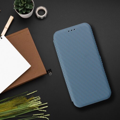 FOLIO Side Magnet book case compatible with S-PEN for SAMSUNG S24 ULTRA blue – Bild 5
