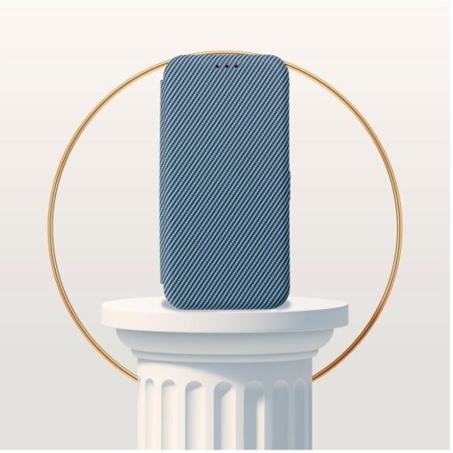 FOLIO Side Magnet book case for SAMSUNG S25 EDGE blue – Bild 6
