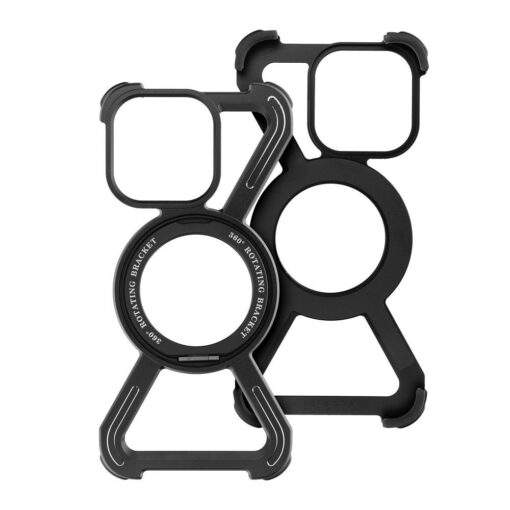 Case TITANIUM Escort compatible with MagSafe for IPHONE 16 black – Bild 3