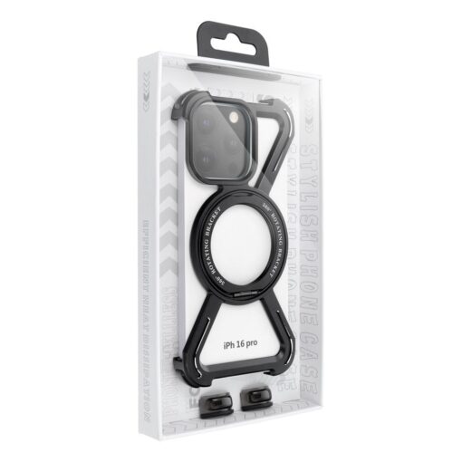 Case TITANIUM Escort compatible with MagSafe for IPHONE 16 black – Bild 5