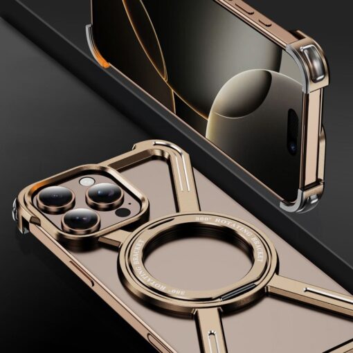 Case TITANIUM Escort compatible with MagSafe for IPHONE 16 black – Bild 12