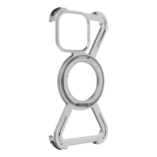 Case TITANIUM Escort compatible with MagSafe for IPHONE 16 PRO MAX silver – Bild 6