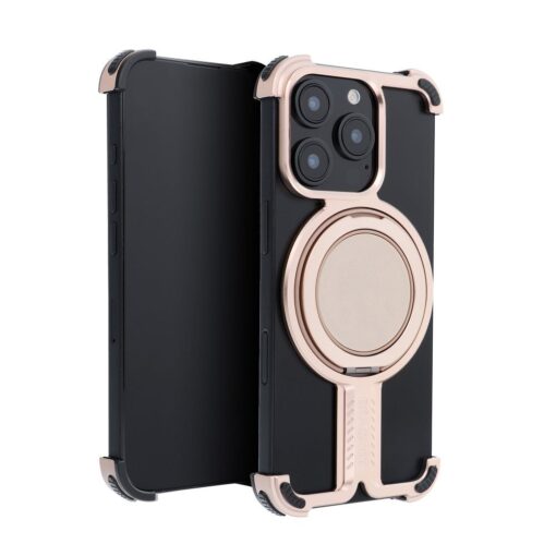 Case TITANIUM Bracket compatible with MagSafe for IPHONE 13 / 14 desert gold