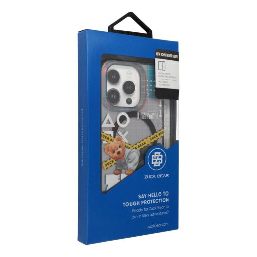 ZUCK BEAR case NEW YORK NEVER SLEEPS MAG compatible with MagSafe for IPHONE 15 Pro Max bronx energy – Bild 5