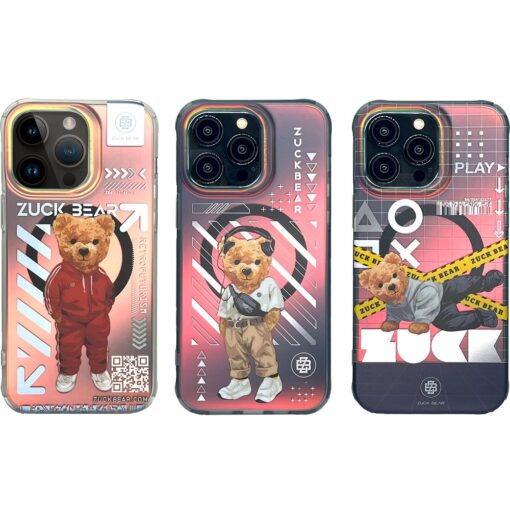 ZUCK BEAR case NEW YORK NEVER SLEEPS MAG compatible with MagSafe for IPHONE 15 Pro Max manhattan urbane – Bild 3