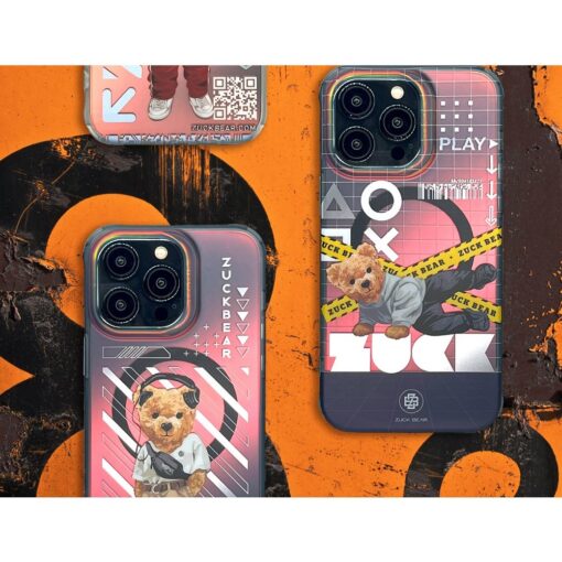 ZUCK BEAR case NEW YORK NEVER SLEEPS MAG compatible with MagSafe for IPHONE 15 Pro Max manhattan urbane – Bild 4