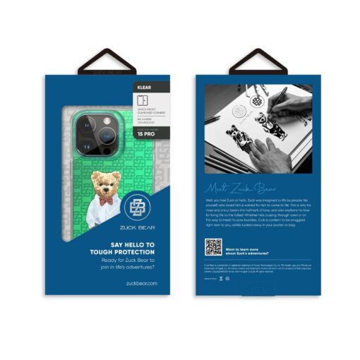 ZUCK BEAR case FRENCH RIVIERA for IPHONE 15 Pro Max cannes breeze – Bild 4